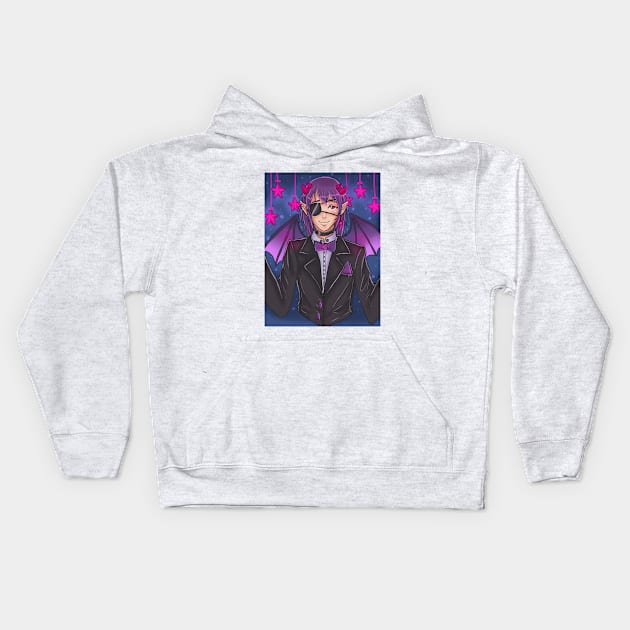 devil star Kids Hoodie by tizy